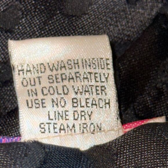 Vintage 80’s 90’s Geometric Sheer Black Oversized Button Down Shirt Size 1X - Picture 16 of 16